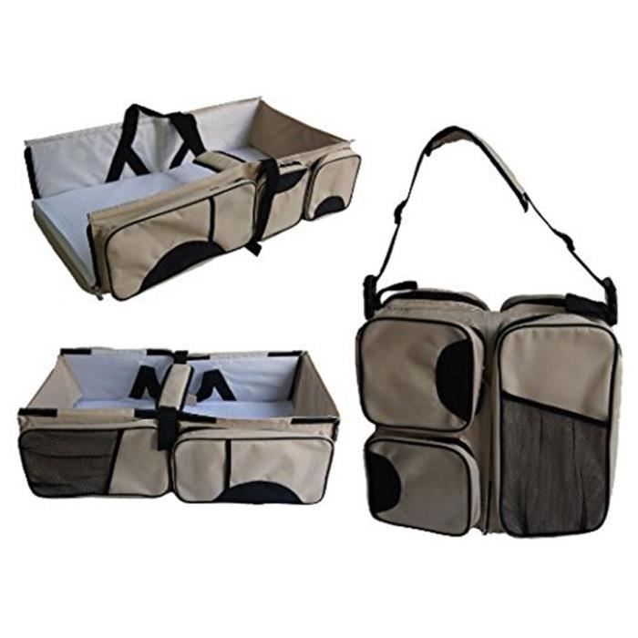 Sac à langer pour maman 3 en 1 - POPSPO - Sac - Voyage berceau - Station