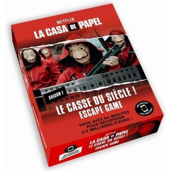 La Casa de Papel. Le casse du siècle ! Escape Game