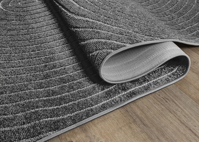Tapis de Salon Moderne - THE CARPET - Santo Plus - Anthracite - 160 x 220 cm