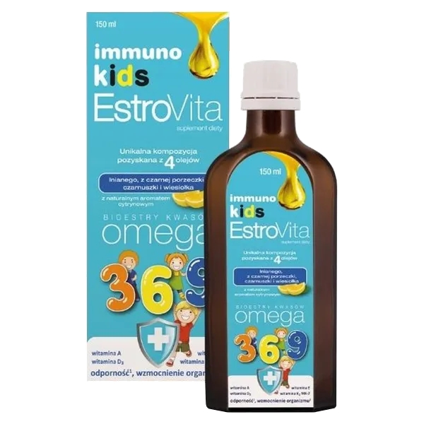 Estrovita IMMUNO Niños Ácidos Omega 3-6-9