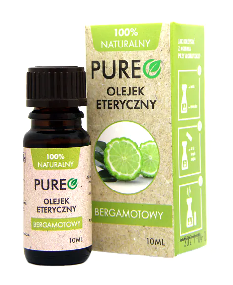 Pureo Naturalny Olejek Eteryczny Bergamota