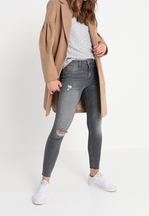 Pull Vero Moda - gris clair chiné