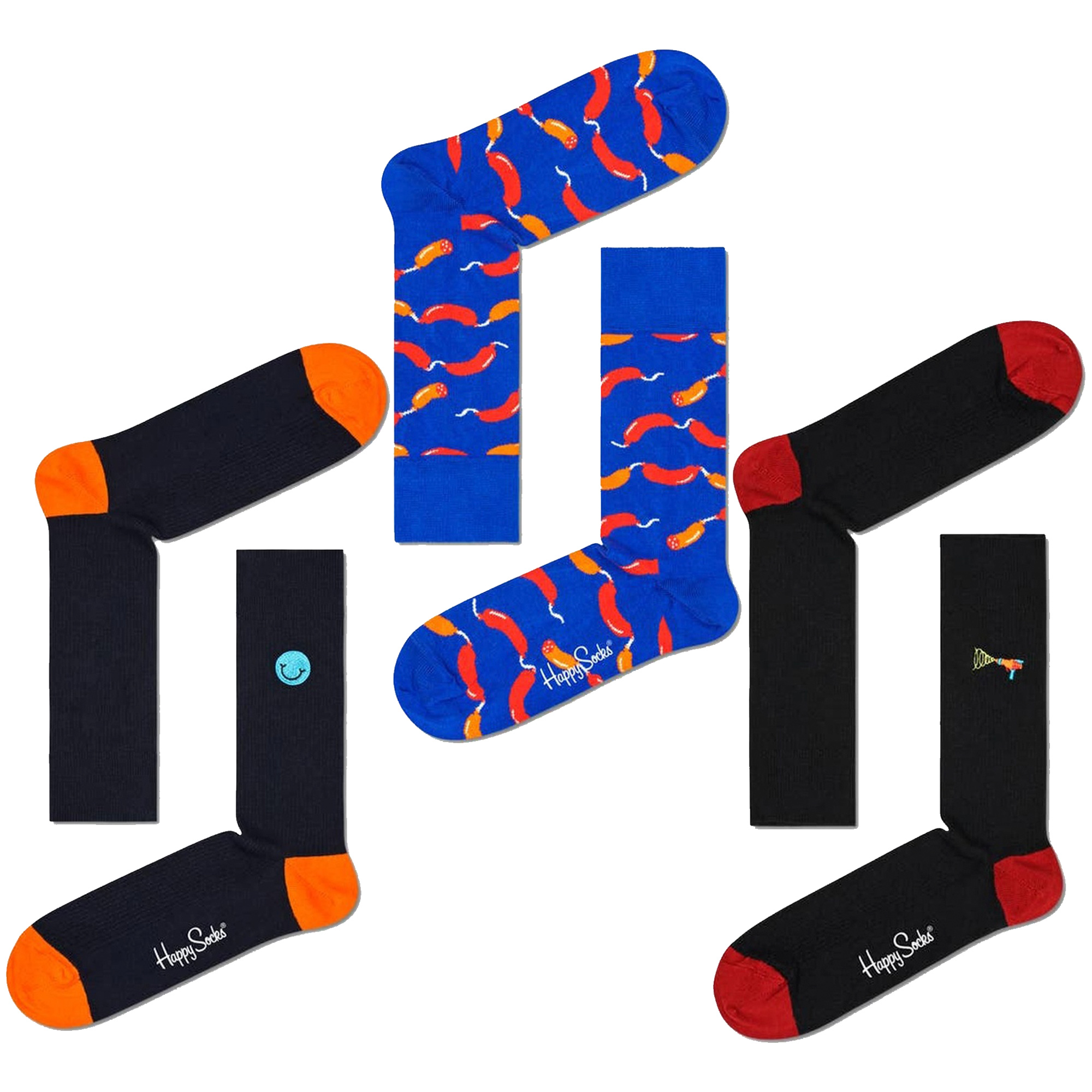 Pack 3 Pares De Calcetines Happy Socks
