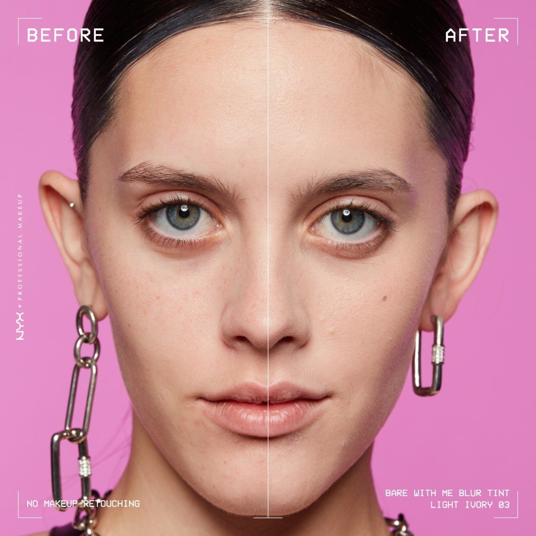NYX Professional Makeup Foundation Bare With Me Blurring Tint Foundation - 30 ml