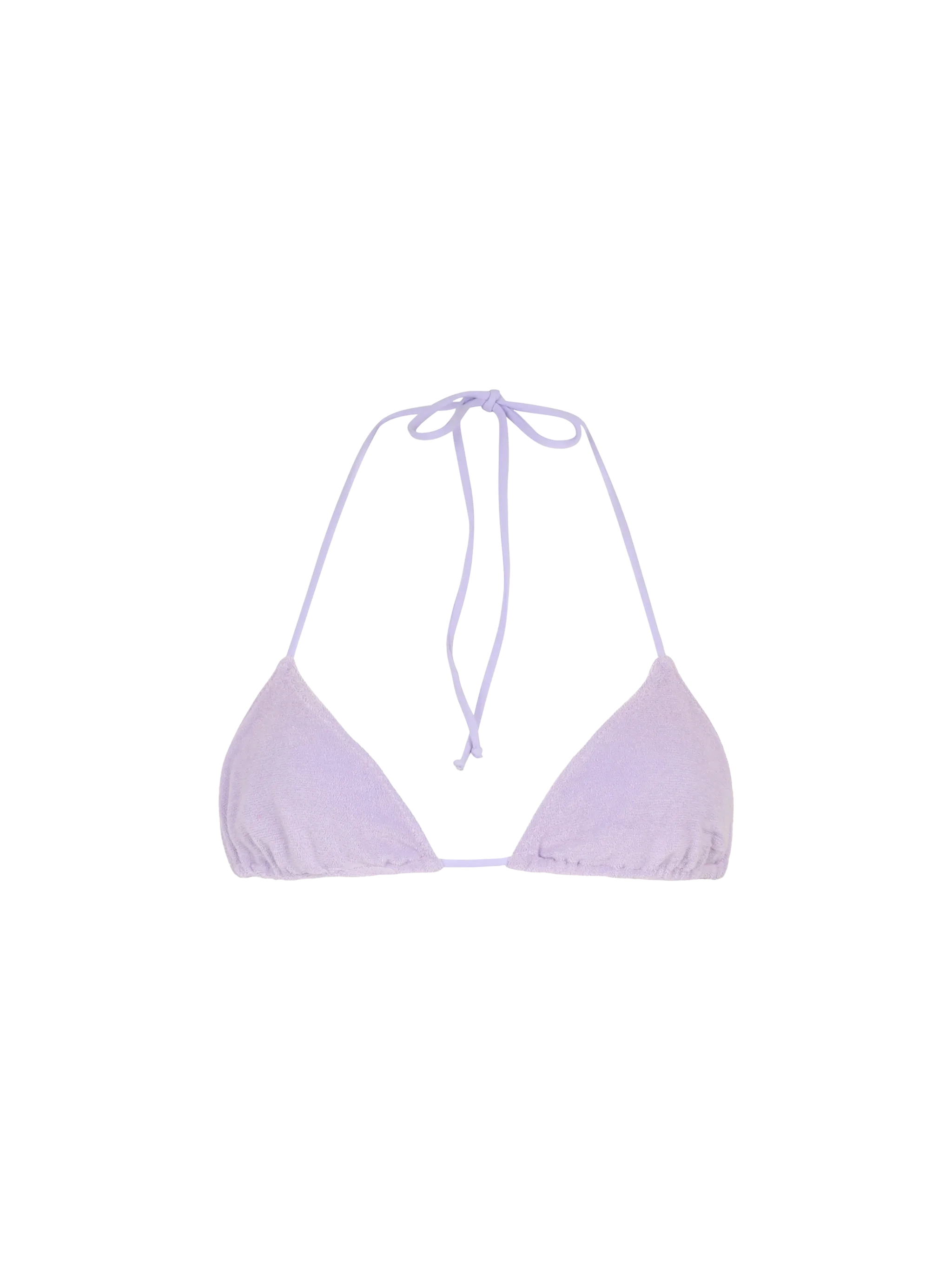 Leah Lilac Terry Triangle Top Damesbadpak