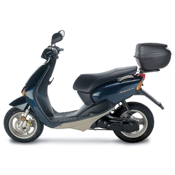 Top case support - Shad - Top Master Y0N10T - Black metal - For Yamaha 100 Neo'S scooter - 2000-2008
