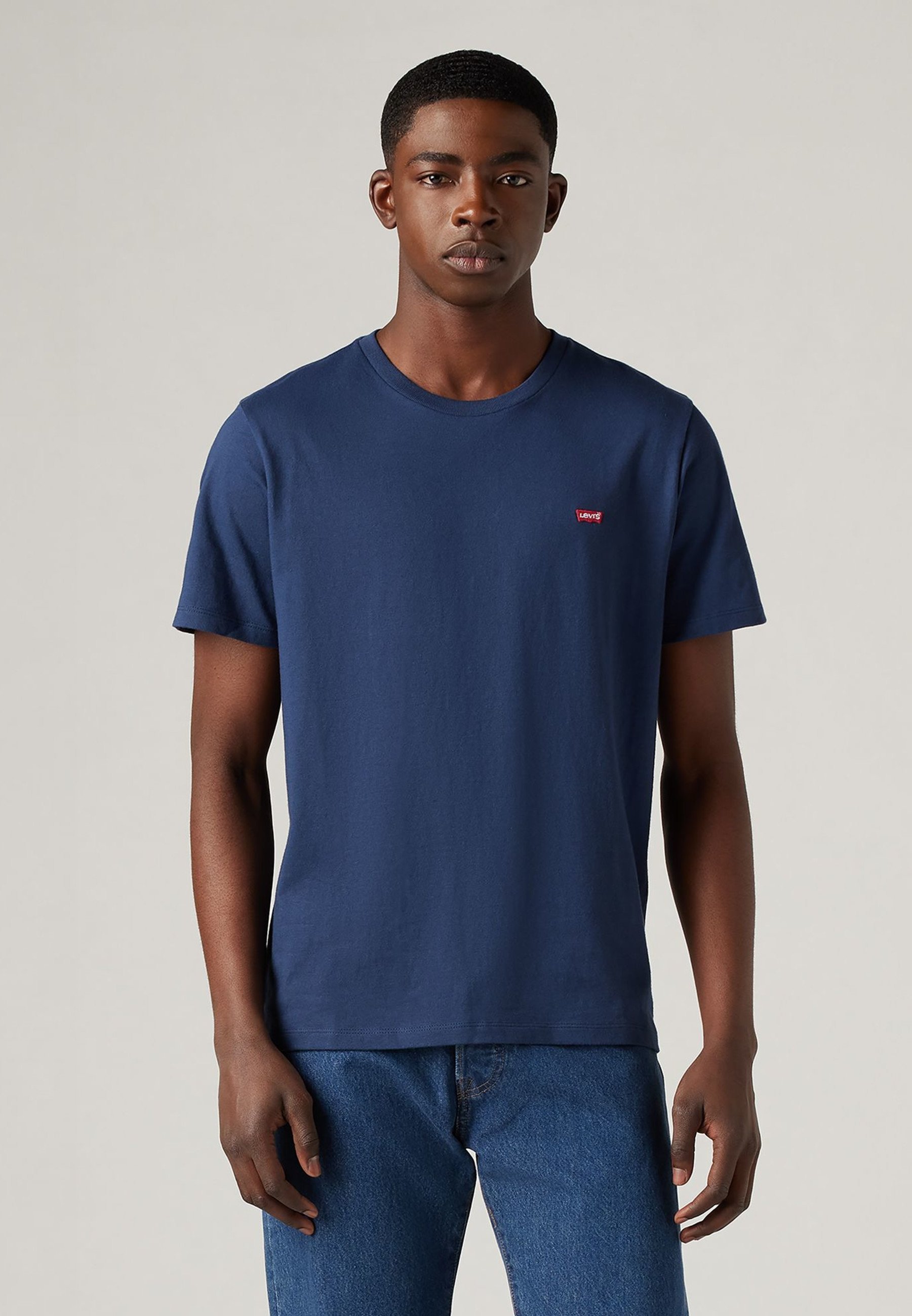 Levi's® ORIGINAL HOUSEMARK TEE - Osnovna majica s kratkimi rokavi - elegantno modra