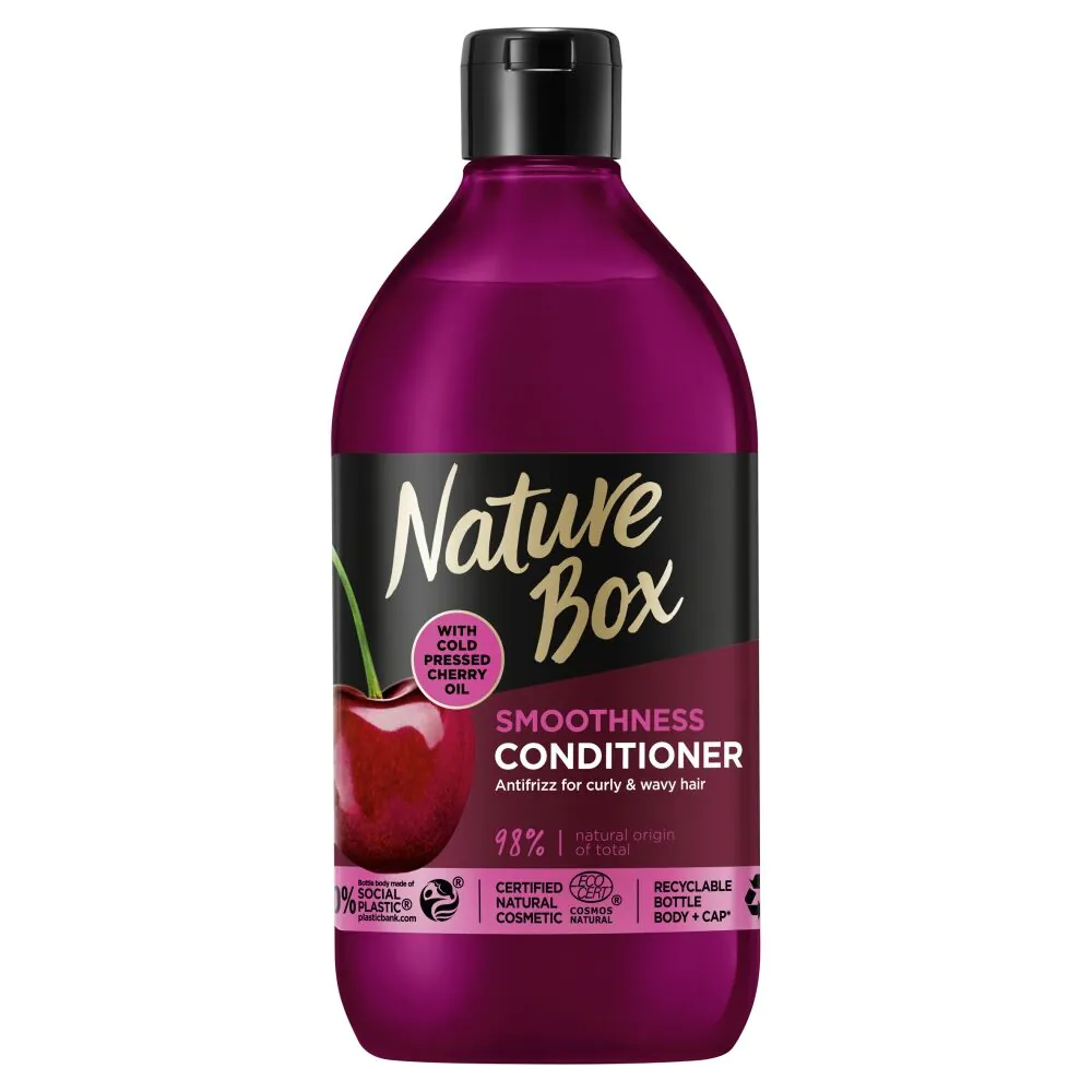 Nature Box Odżywka do włosów Wiśnia 385 ml