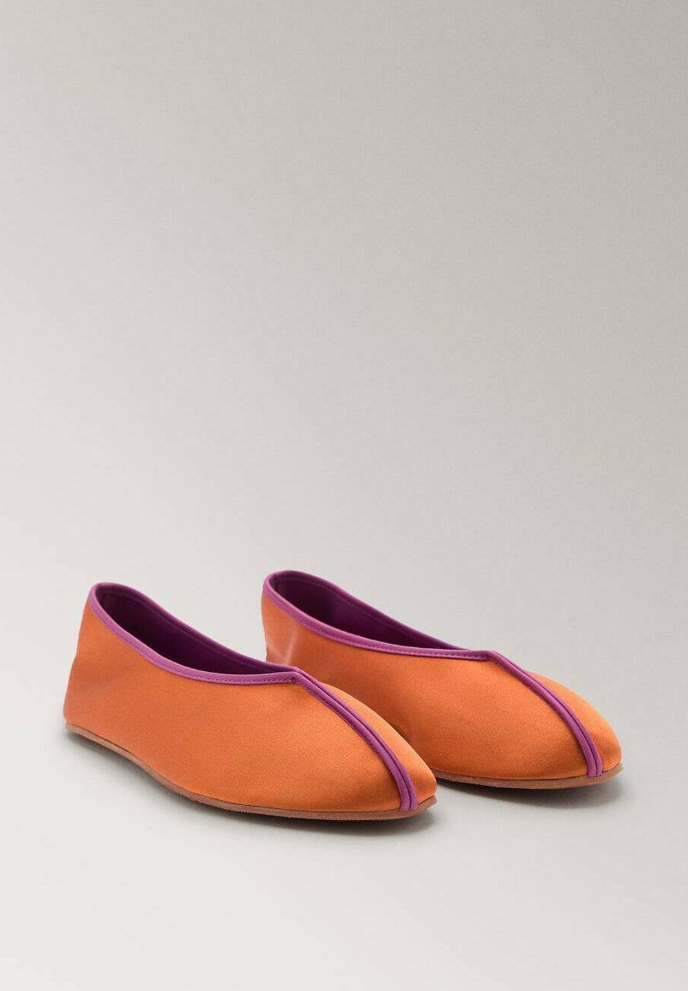 Passepoil contrastant Mango - Ballerines - orange
