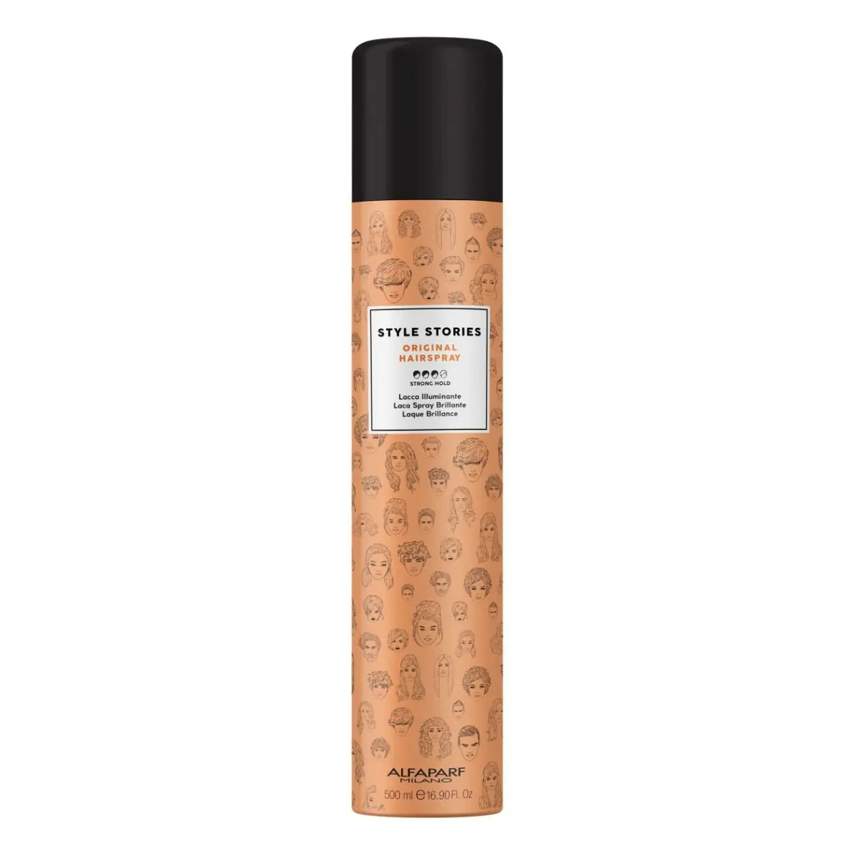 Alfaparf Milano Style Stories Lakier do włosów Original, 500 ml