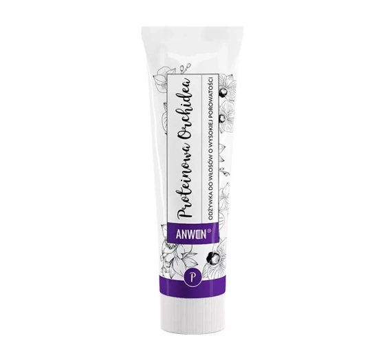 Anwen Proteinowa Orchidea odżywka w aluminiowej tubie do włosów o wysokiej porowatości 100 ml
