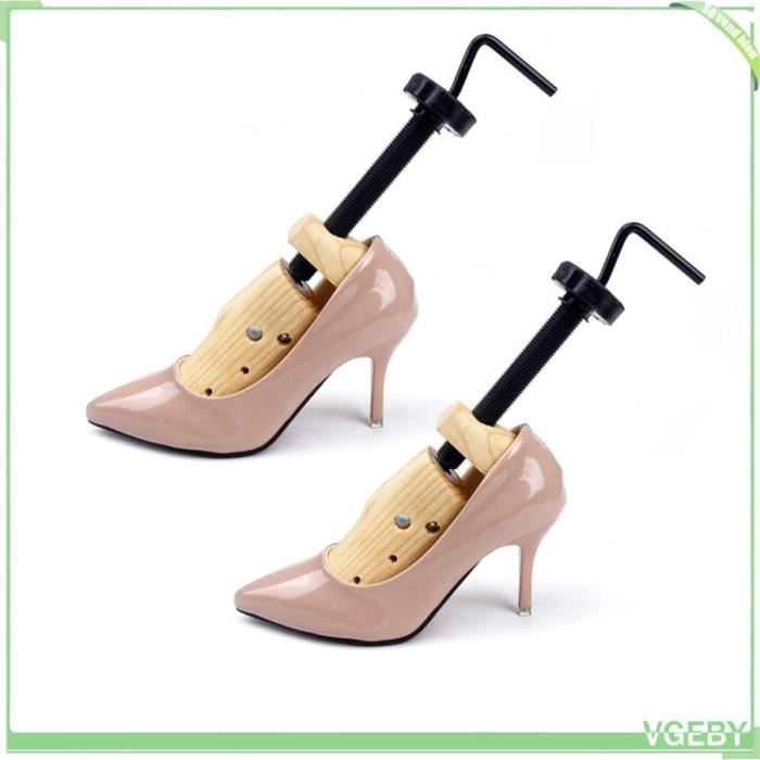 Extensor de calzado - V GEBY - Madera ajustable - Comodidad óptima - Para hombres y mujeres