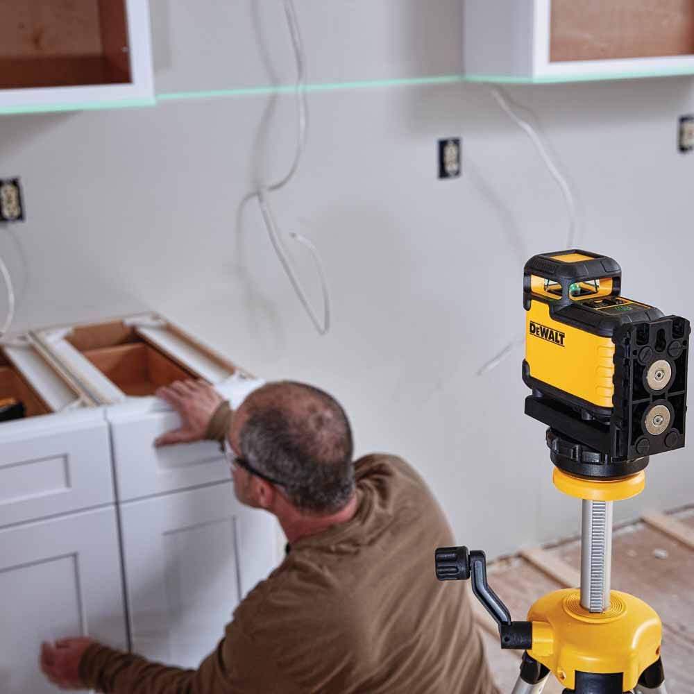 DEWALT Laser cu linii în cruce cu fascicul verde de 360 de grade DW03601CG-XJ