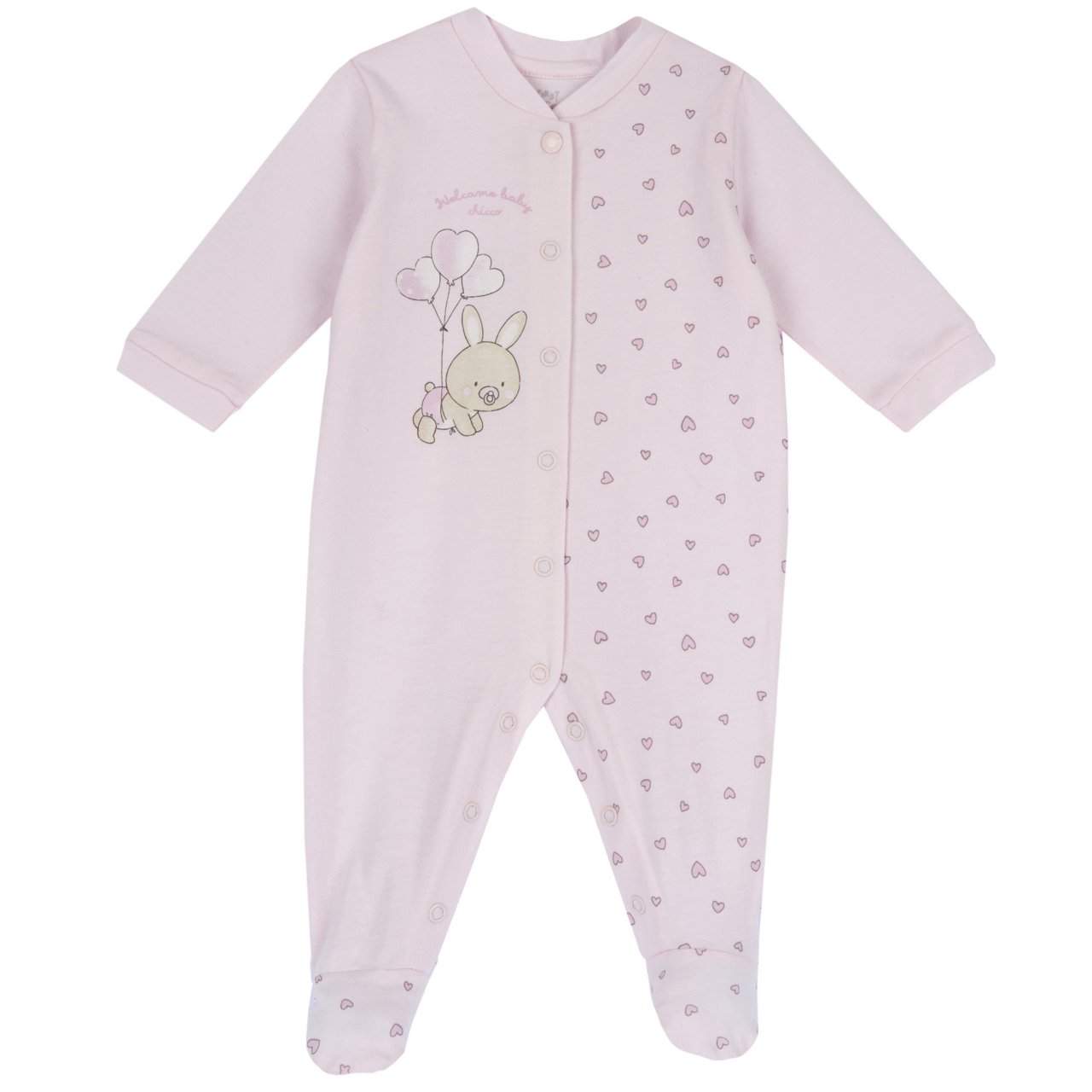 Complete pyjama met dierenprint