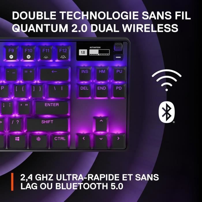 Clavier Steelseries APEX PRO TKL SANS FIL