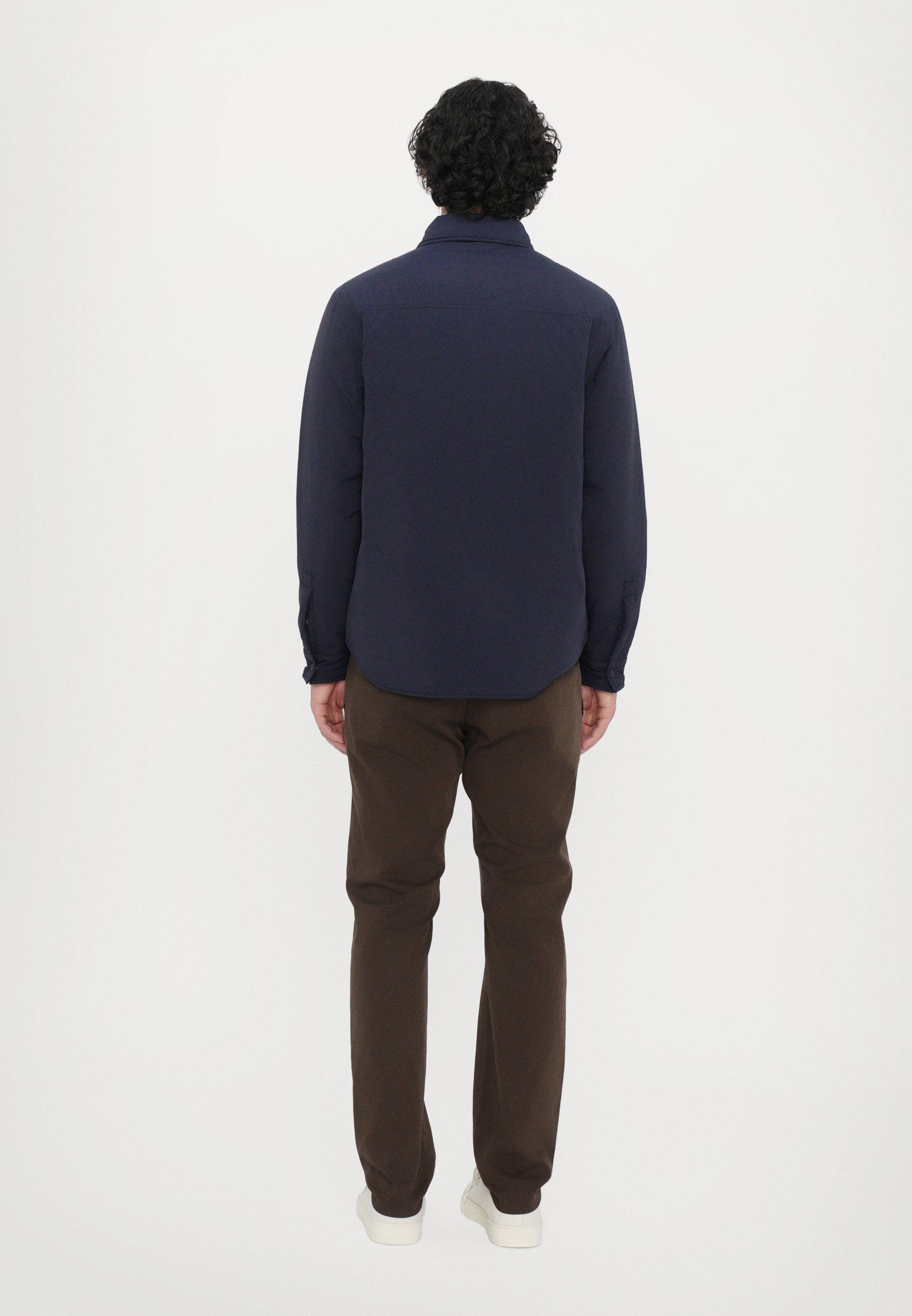 CAMICIA TRAPUNTATA CHIUSA - Giacca invernale - notte scura