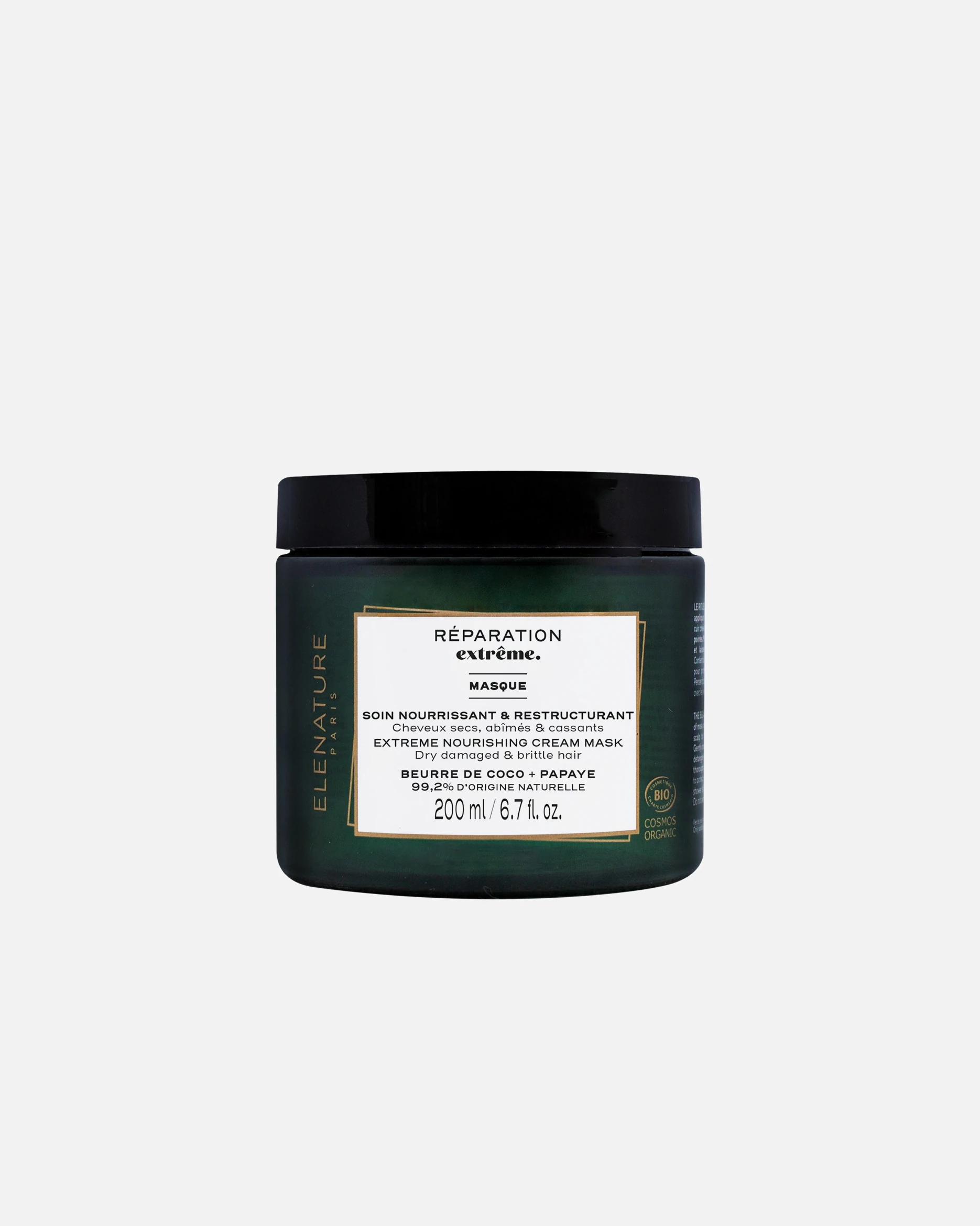 ELENATURE Masque Soin Nourrissant & Restructurant