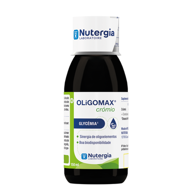 „Nutergia OliGomax“ chromo ir gliukozės kiekio kraujyje reguliavimui skirtas papildas 150 ml 150 ml