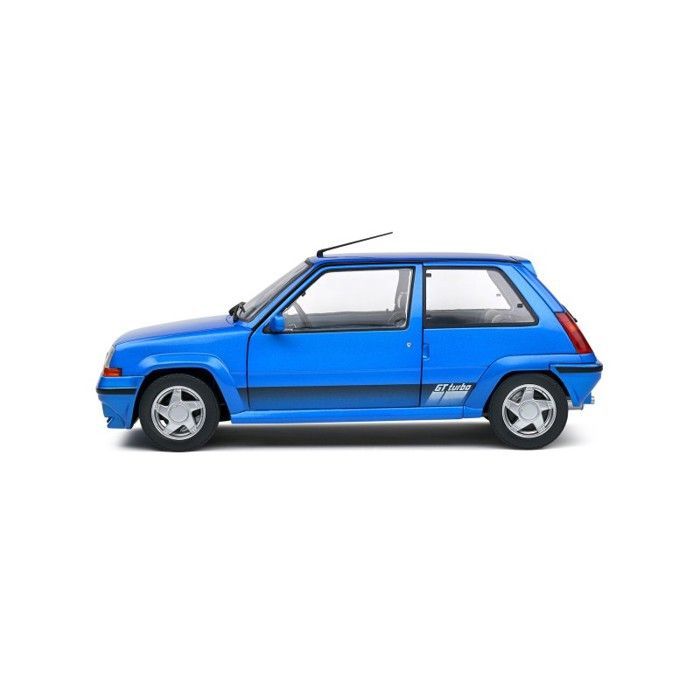 Miniatura - SOLIDO - Renault 5 GT Turbo MK2 - Azul Claro - 1989 - 1/18