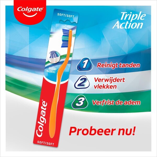 Zobne ščetke Colgate Triple Action Medium, 4 kosi