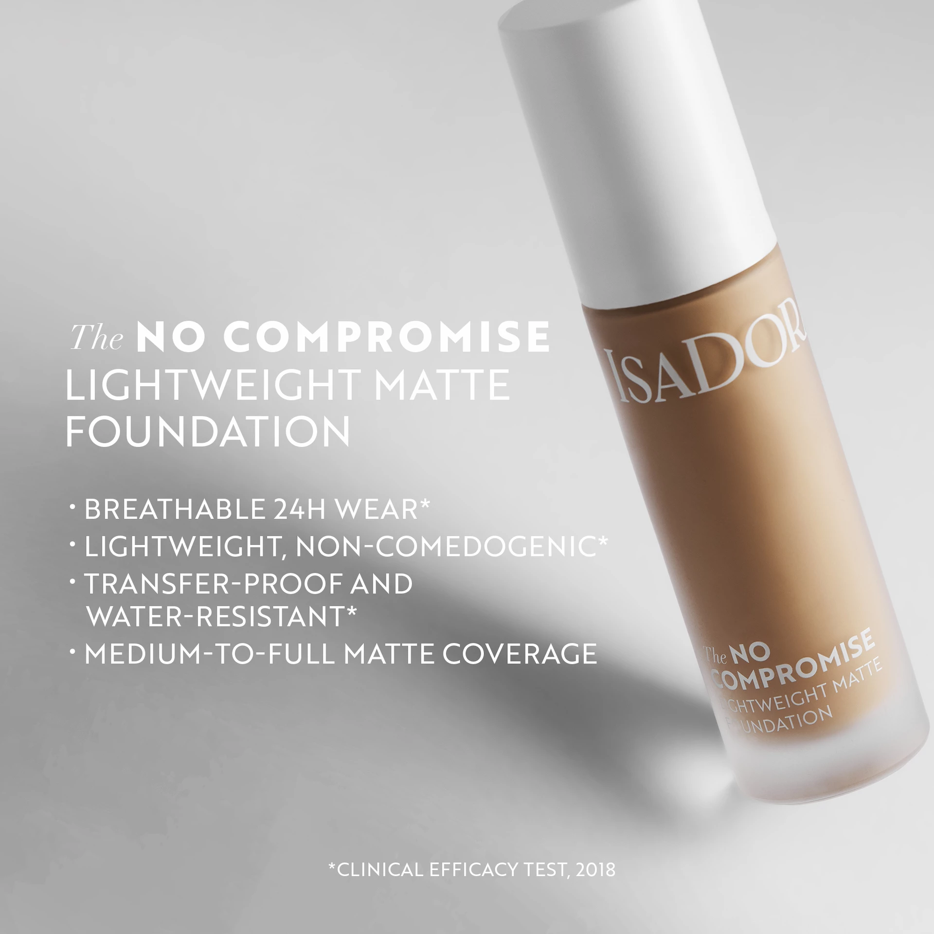 Fond de ten mat ușor fără compromisuri 1N - Isadora