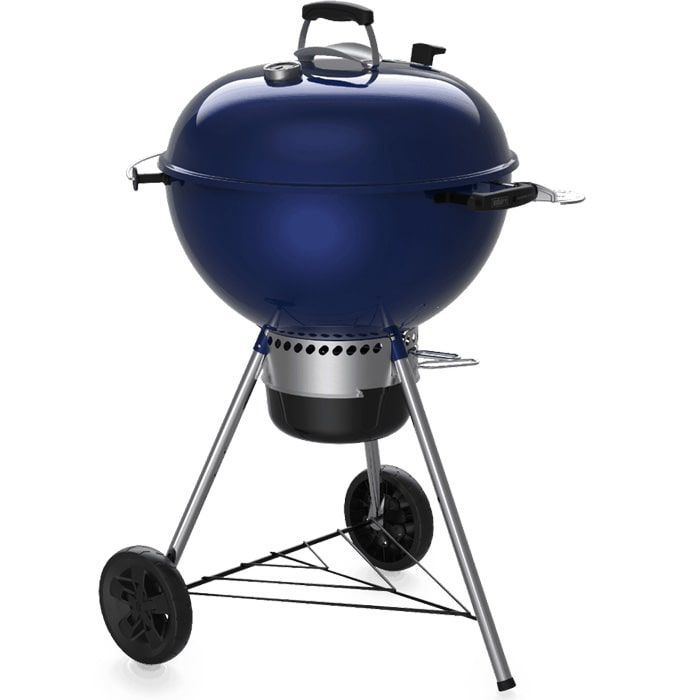 Charcoal barbecue - WEBER - Master-Touch GBS C-5750 - Stainless steel grill - One-Touch system - Blue
