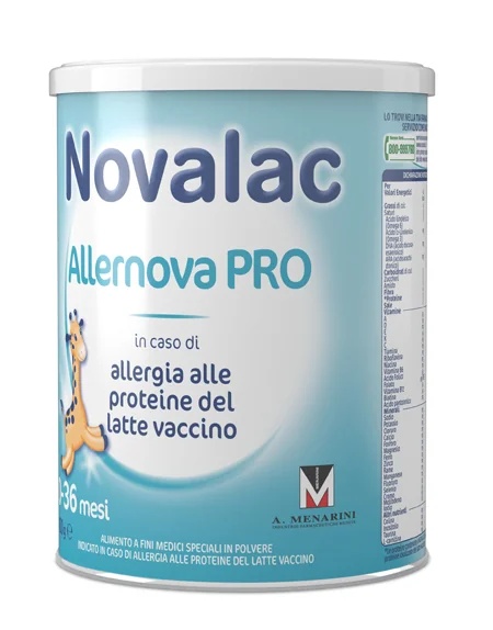 NOVALAC Novalac Allernova Pro Melk 0-36 maanden 400 g in geval van melkeiwitallergie