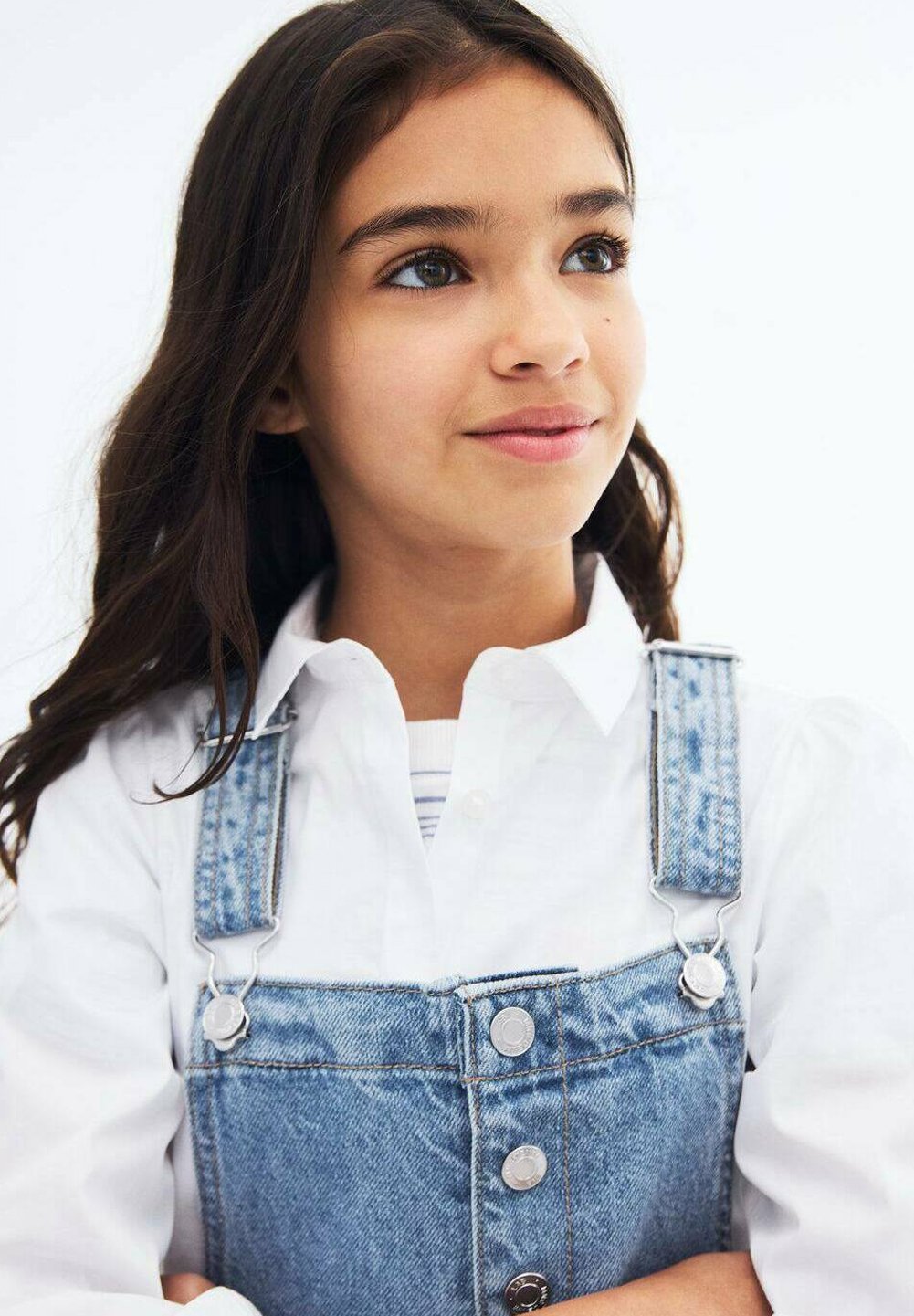 Robe en jean Mango Kids TEEN - bleue