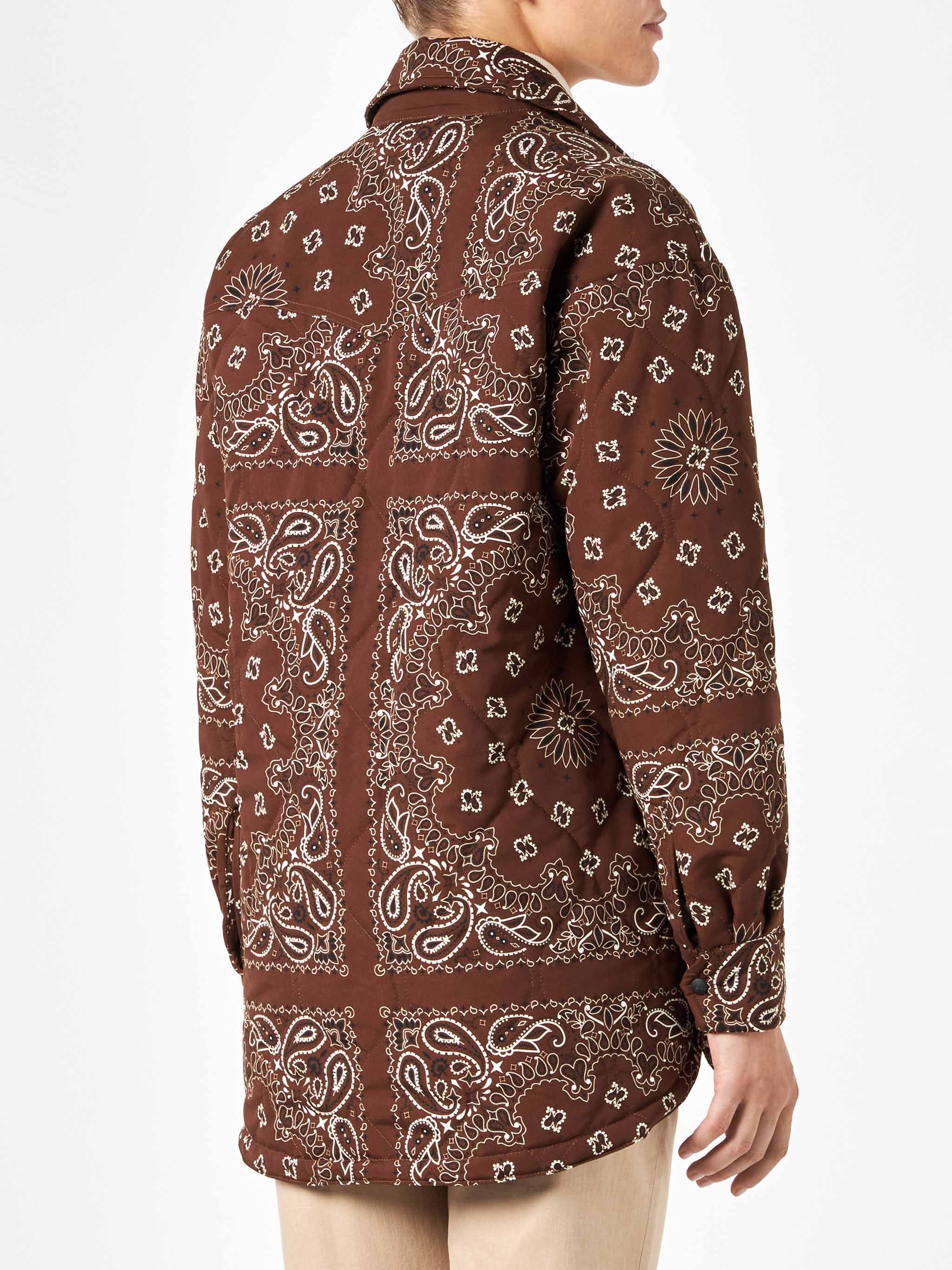 Veste pour femme à imprimé bandana