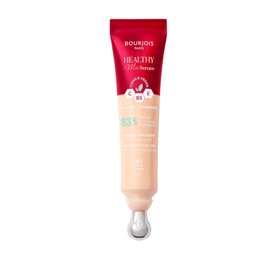Bourjois Healthy Mix Clean Serum kryjący korektor pod oczy roll-on 49 Ivory 13 ml