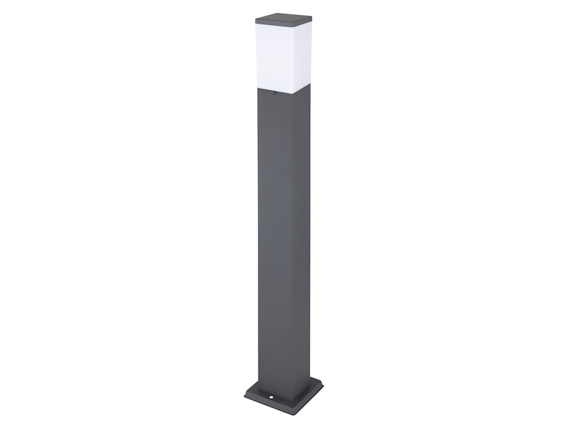Słupek ogrodowy Herri 80 cm stalowy szary