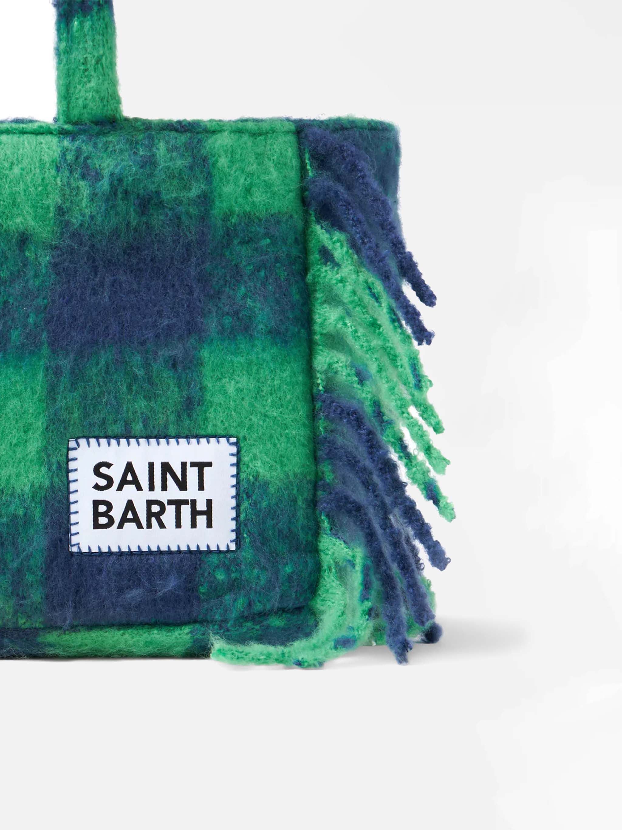 Colette torbica sa zelenim tartan printom