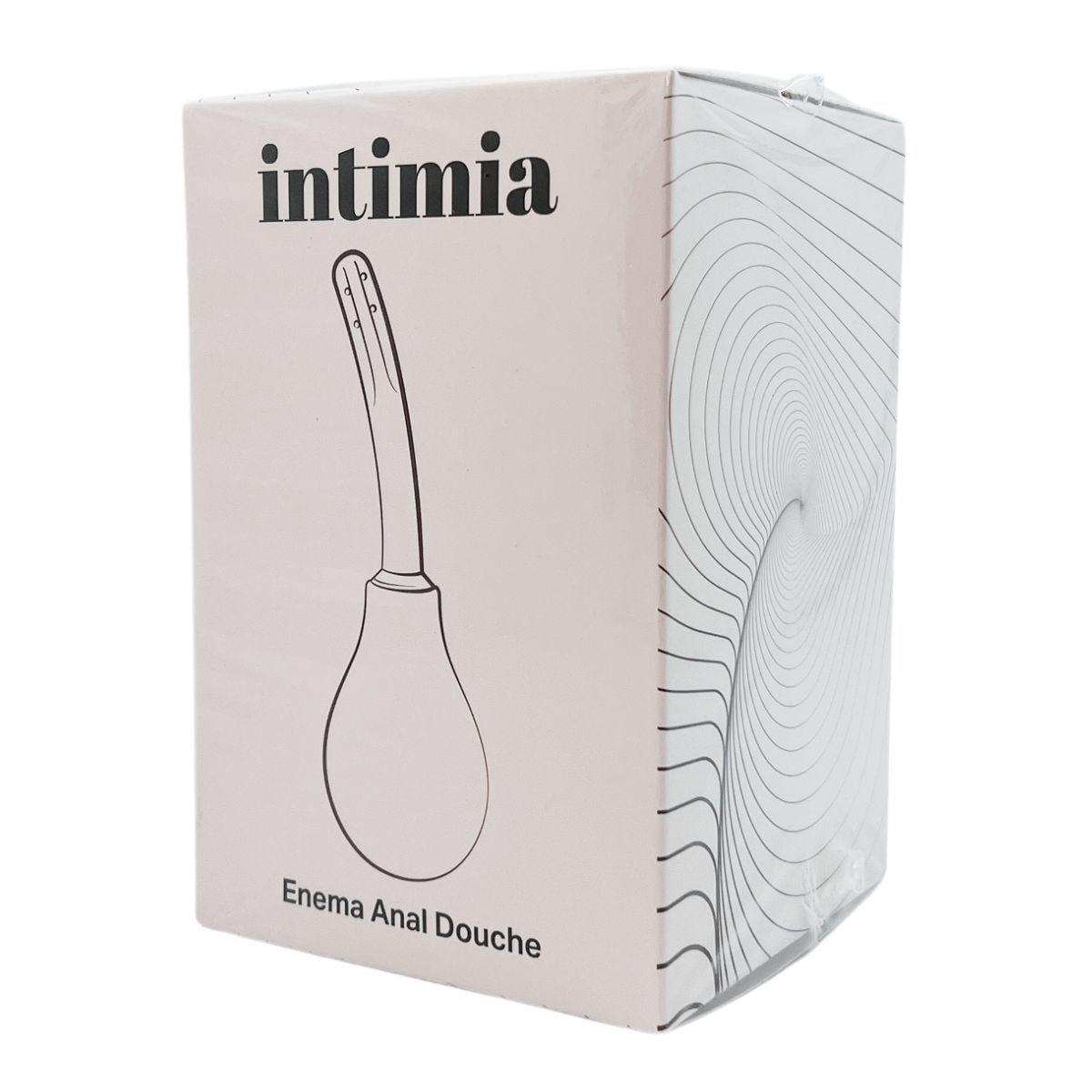 Intima vibrator klistir analni tuš - crni