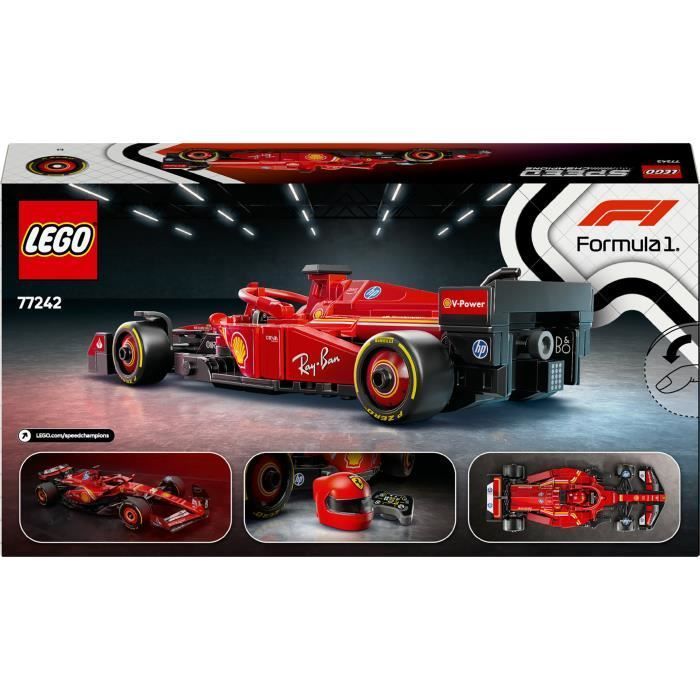 LEGO Speed Champions 77242 Ferrari SF-24 F1 Car - Set di costruzioni per bambini dai 10 anni in su