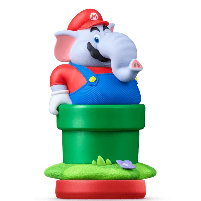 Figurine Amiibo - Mario Éléphant • Collection Super Mario