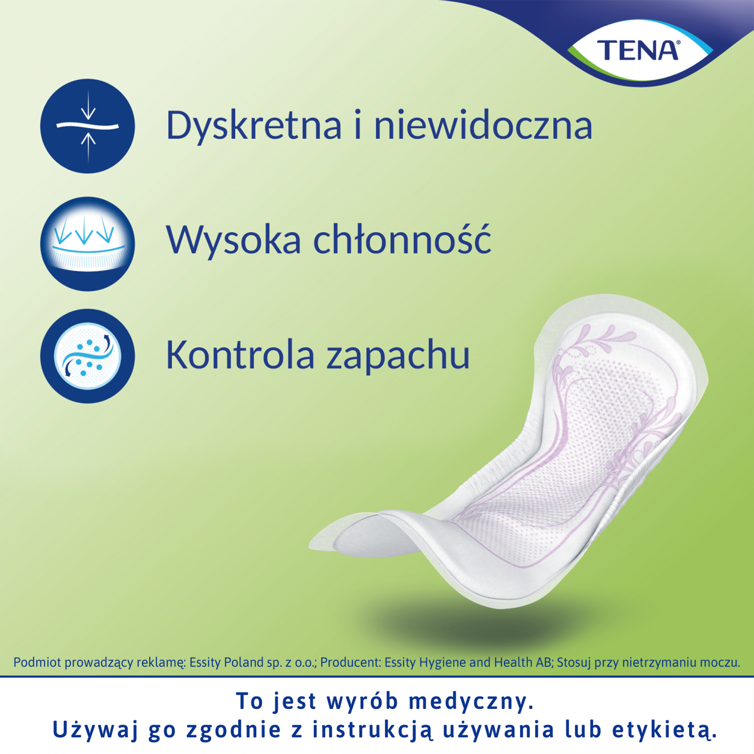 Tena Lady tisztasági betét 12 db Slim Normal