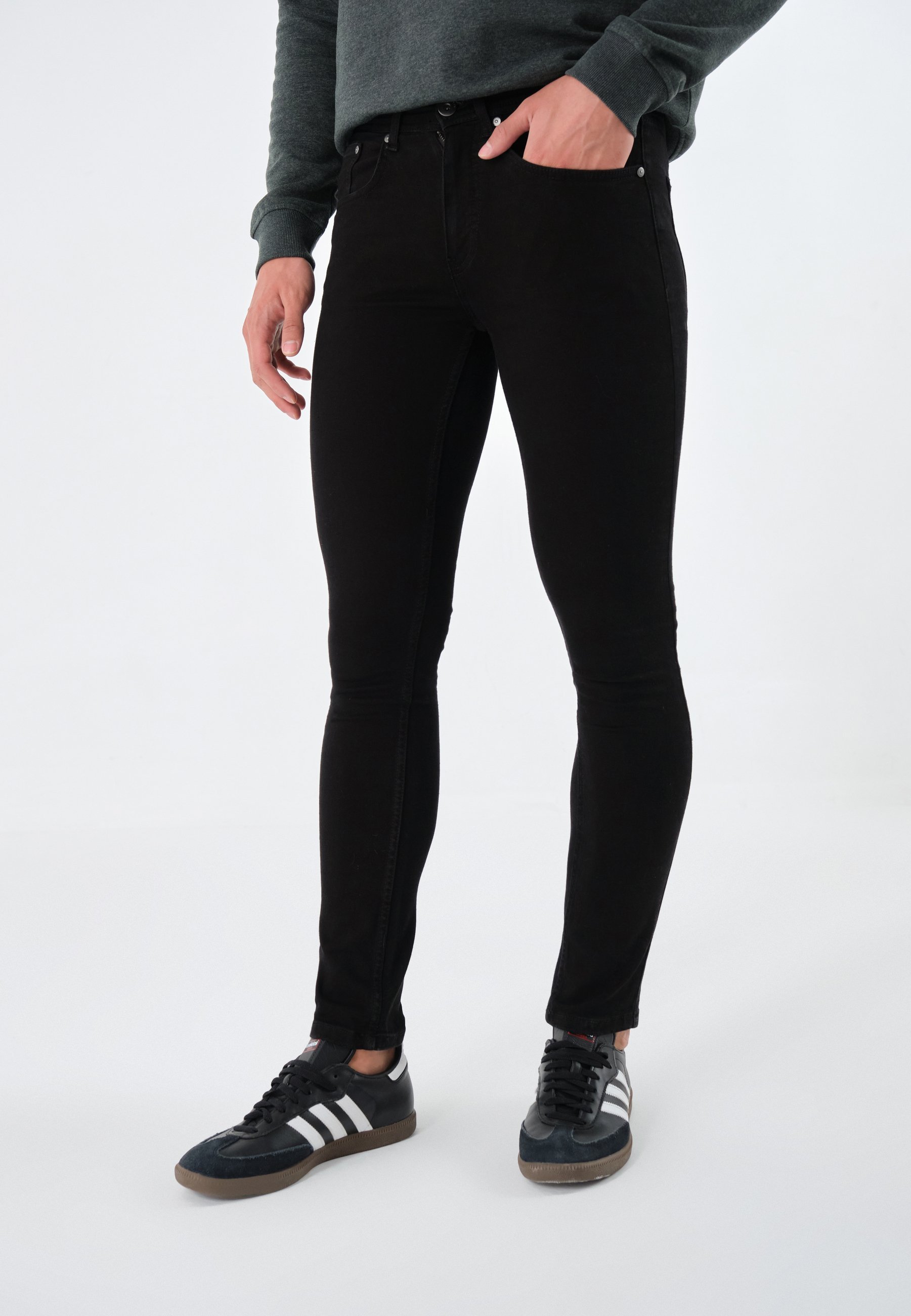 Pier One Slim fit teksad - must denim