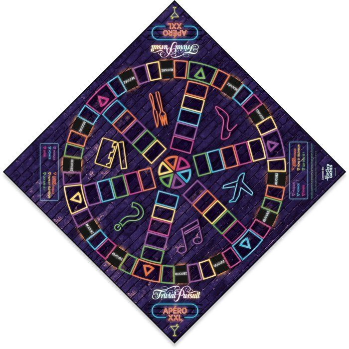 TRIVIAL PURSUIT XXL Happy Hour - Bordspel - WINNING MOVES - Minimaal 2 spelers - Vanaf 16 jaar