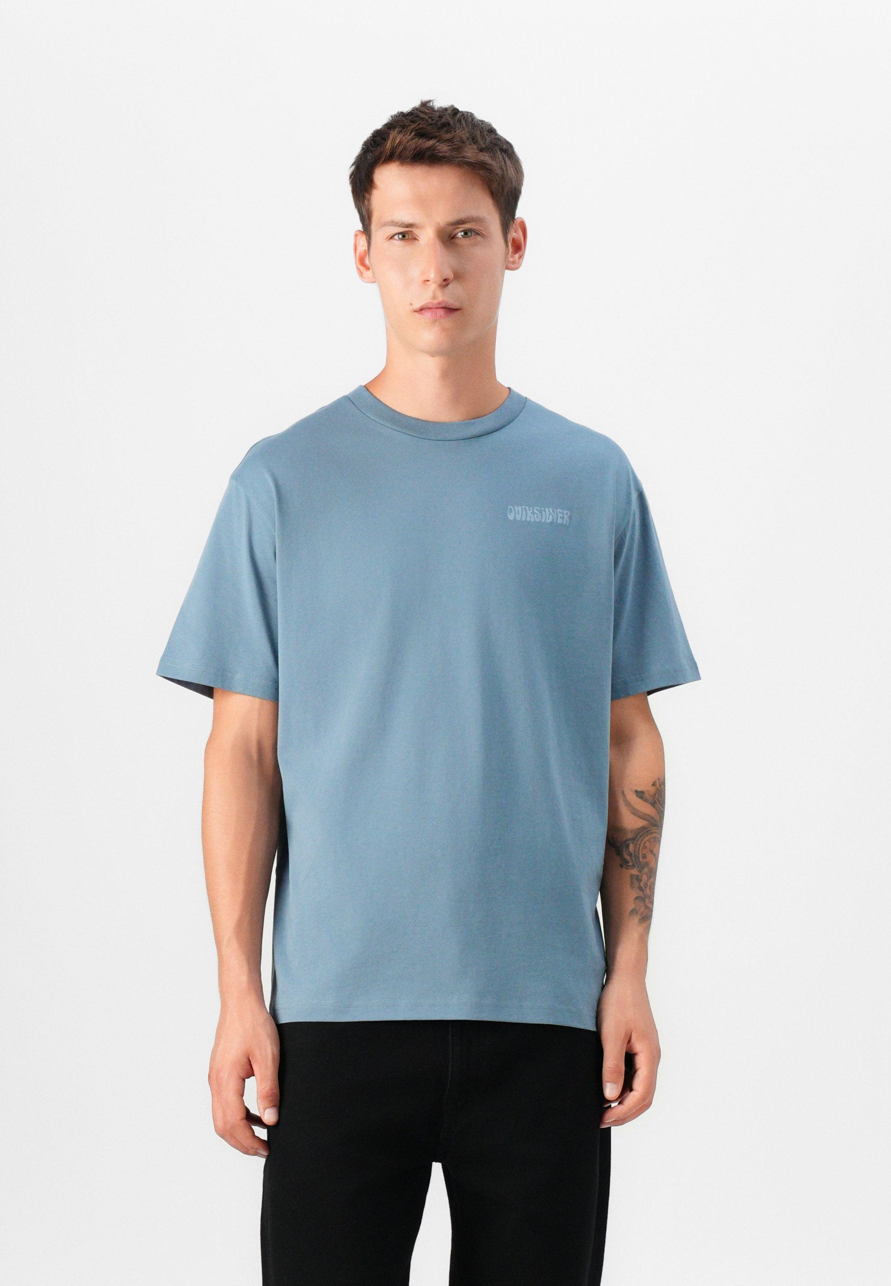 Quiksilver SUN FLOW - T-shirt stampata - blu Cina