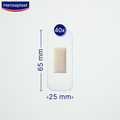 Hansaplast Voděodolné obvazy Malé 40 kusů 40 kusů
