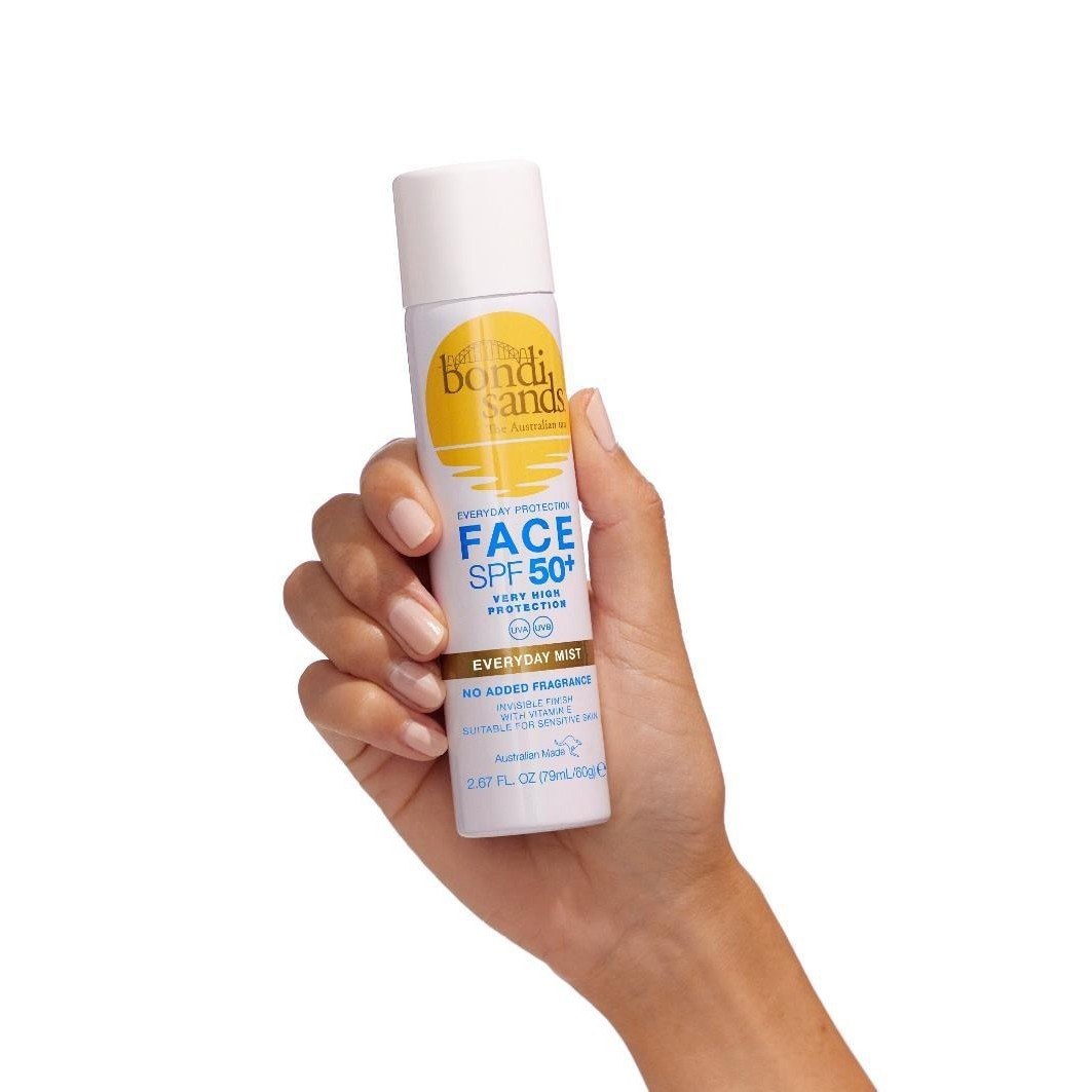 Bondi Sands sprej za sunčanje, sprej za lice za svakodnevnu upotrebu, SPF 50+ - 60 g