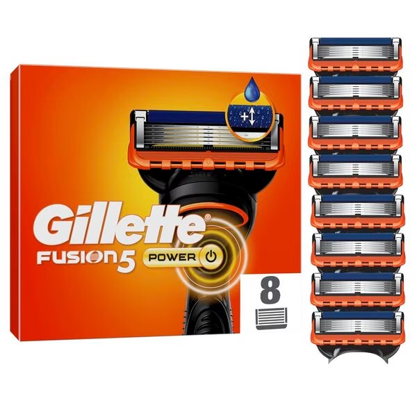 Rezila za britvice Gillette Fusion5 Power<br>8 kosov
