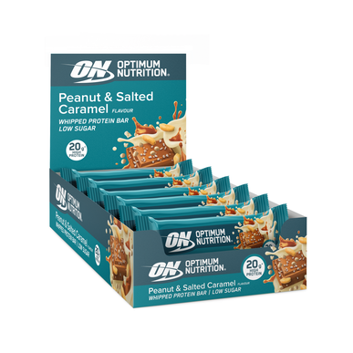 Optimum Nutrition Proteinová tyčinka se šlehaným slaným karamelem 60 g 60 g