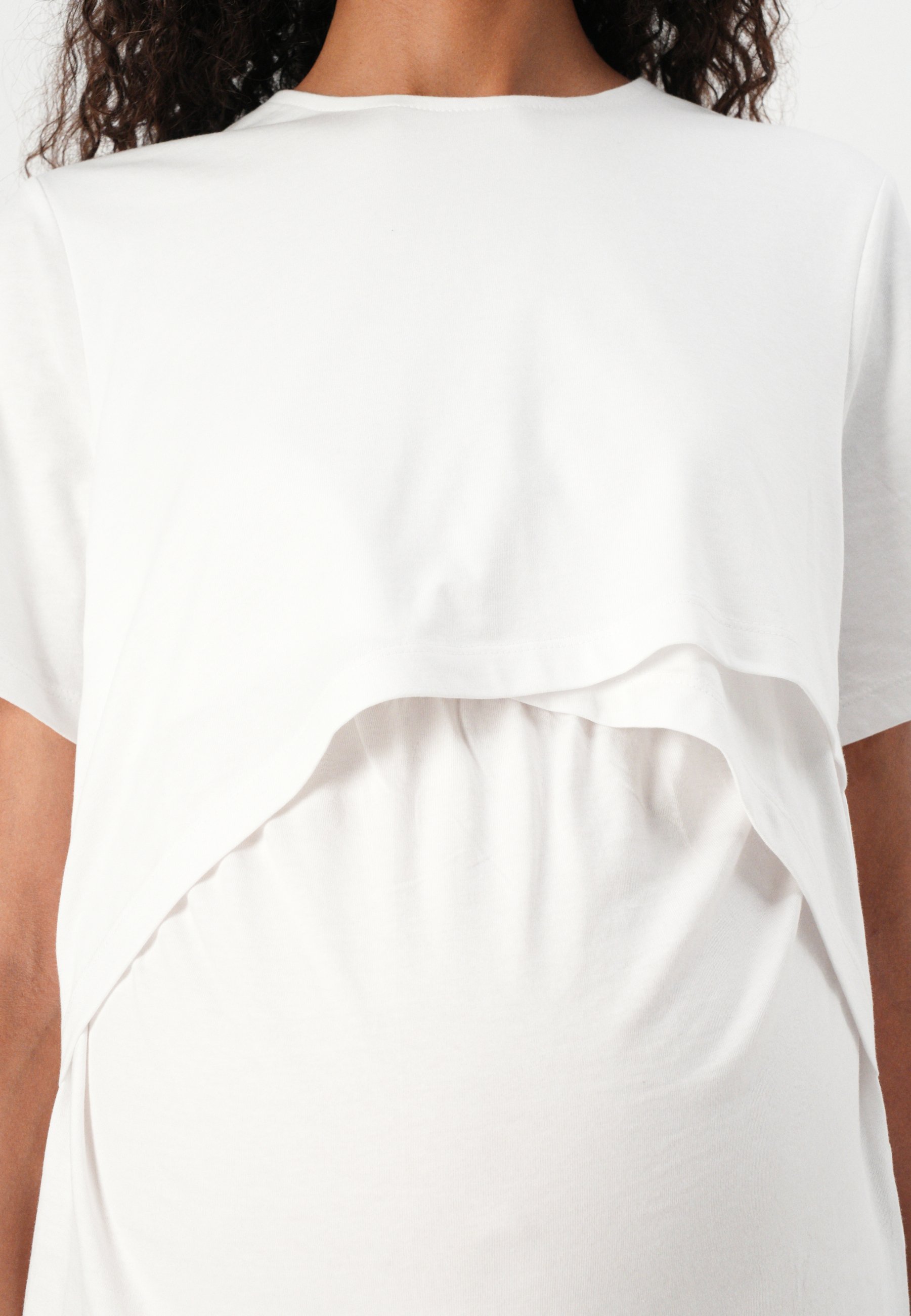 ONLY MATERNITY OLMONLY LIFE NURSING CONFEZIONE DA 2 - T-shirt basic - nero/bianco