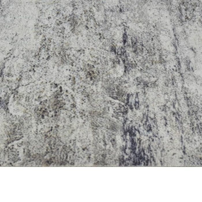 vidaXL Washable Kitchen Mat with Concrete Print, 45x150 cm, Velvet, 136570