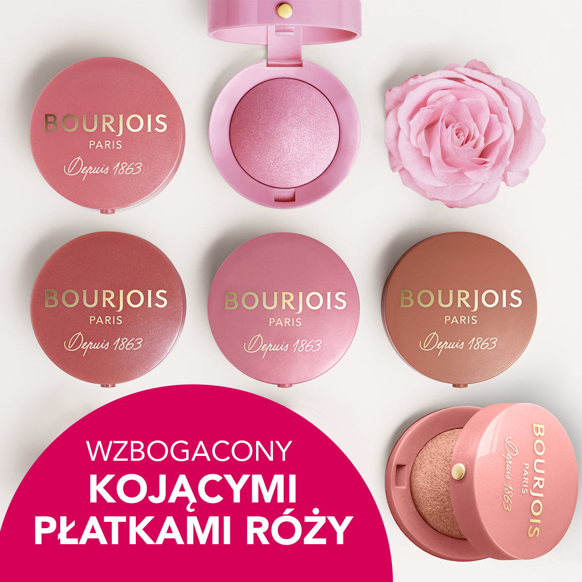 Bourjois rouge 33 lilas d'or 2,5 g Little Round Pot Rouge
