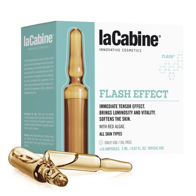 laCabine Flash Effect fáradtság elleni ampullák Azonnali lifting hatású 10 x 2 ml 10 x 2 ml