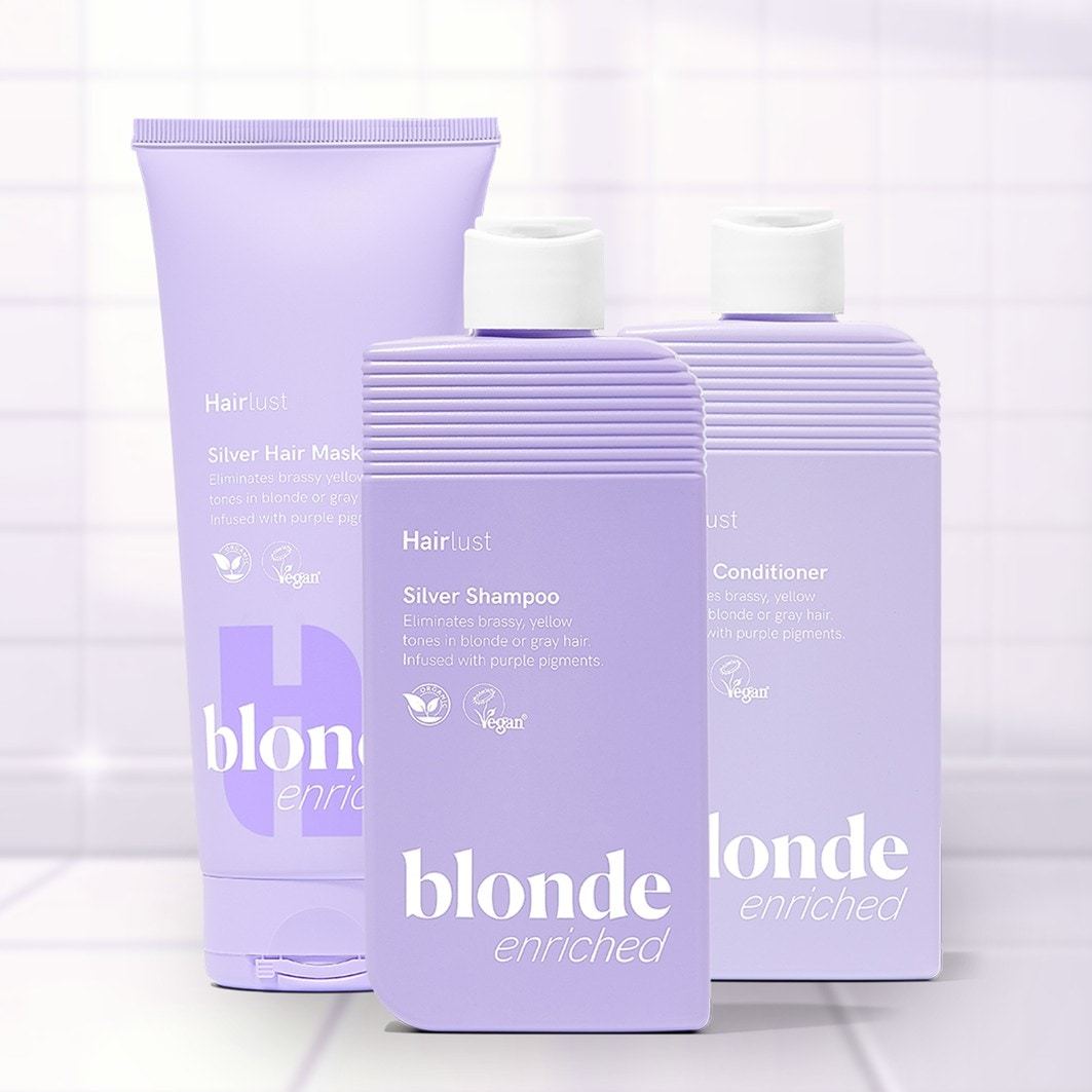 Hairlust maska za kosu za plavu kosu obogaćenu srebrnom - 200 ml