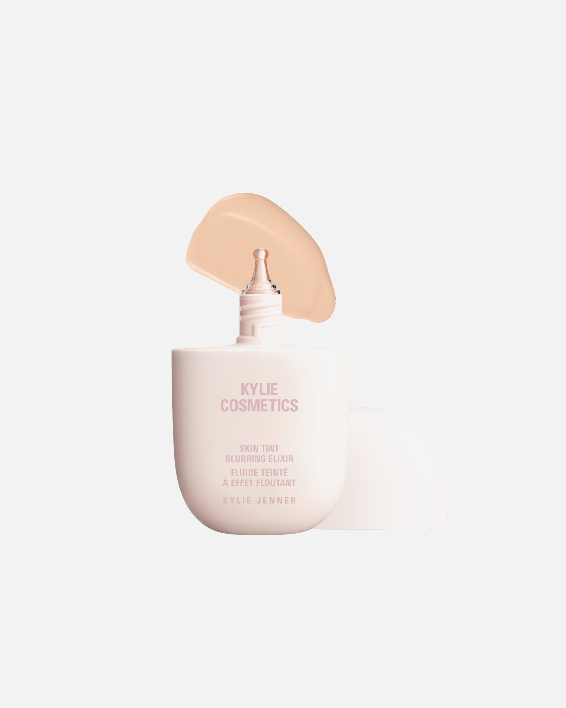 KYLIE COSMETICS makiažo pagrindas „Kylie Cosmetics Skin Tint Blurring Elixir“ makiažo pagrindas – 2.5N, 30 ml – 30 ml