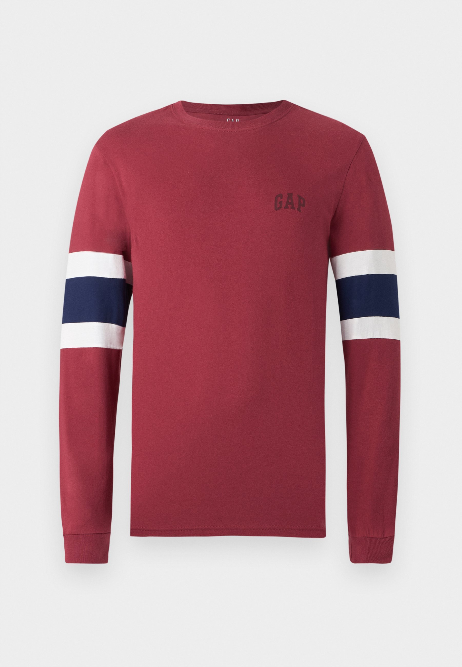 GAP EVERYDAY SOFT BOXY CREW - Top met lange mouwen - rode klei